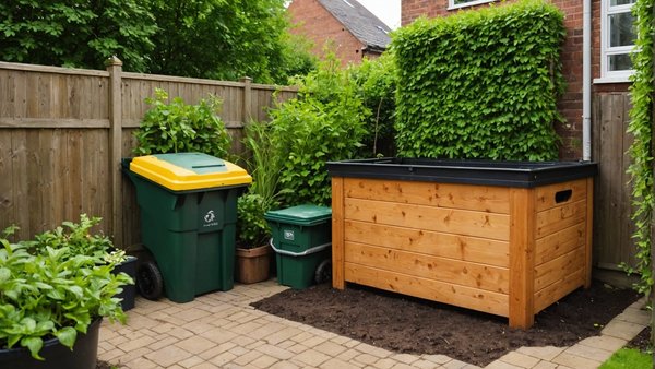 Creating a Budget-Friendly Composting Solution for Your Small Townhome Backyard in the UK