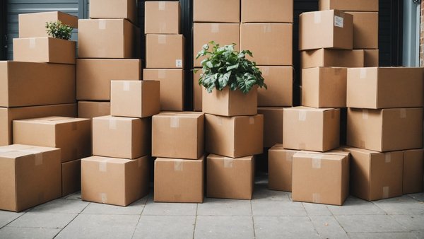 How do you set up a digital inventory for your items before a UK home move?